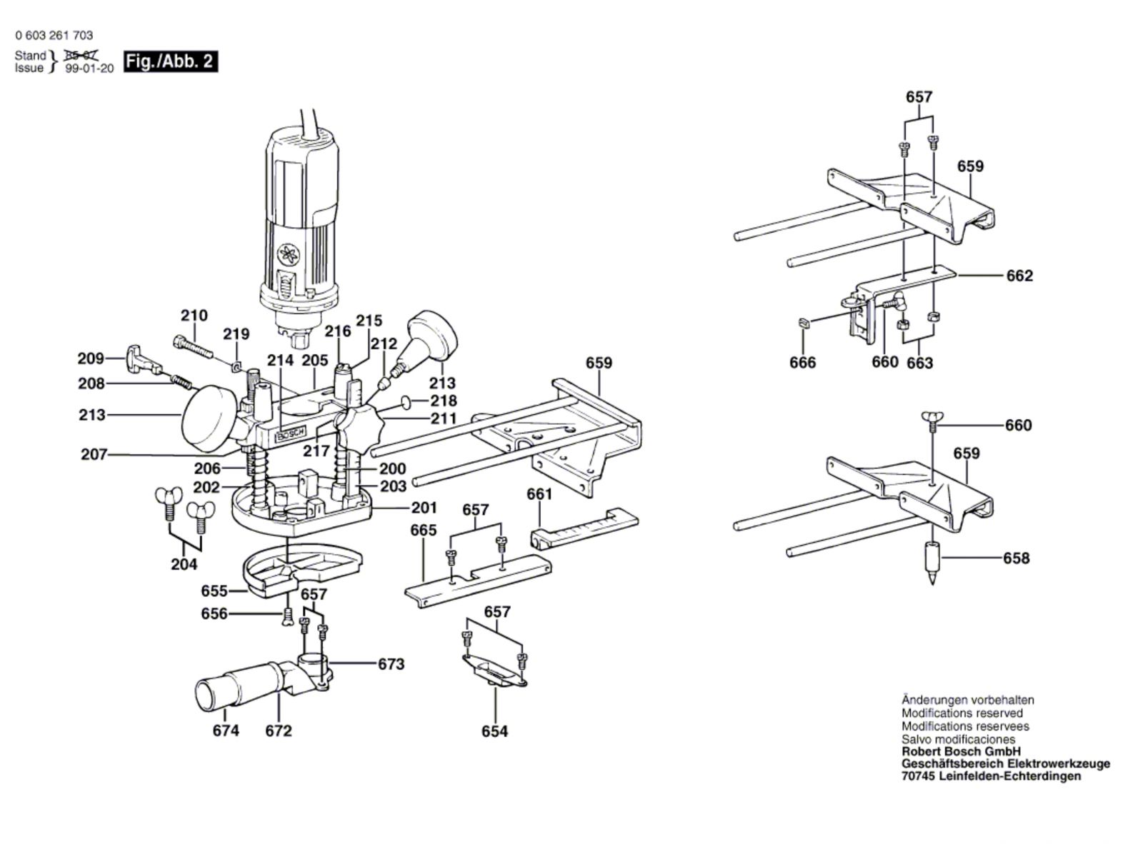 Bosch pof deals 500a router table